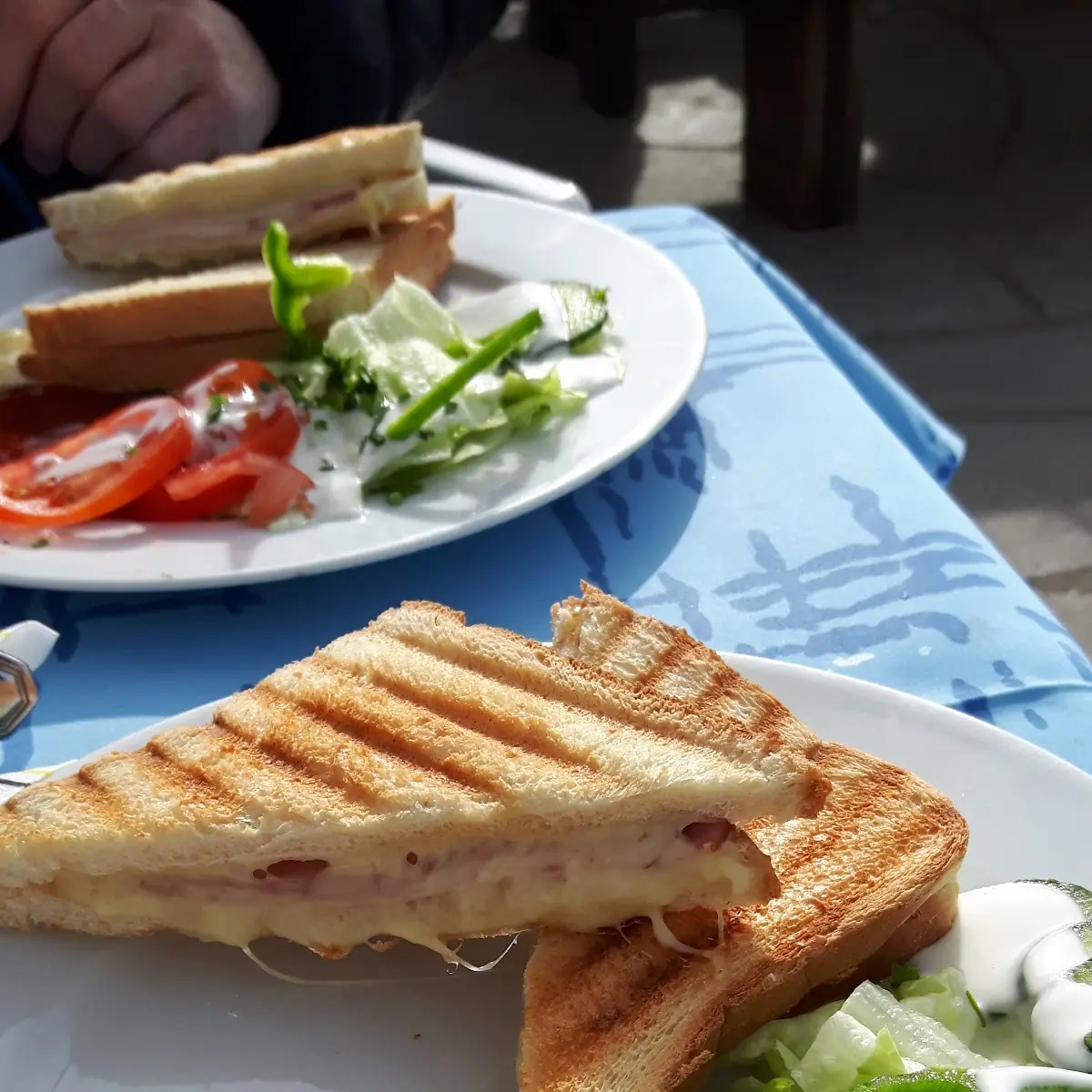Toast Mit Salat