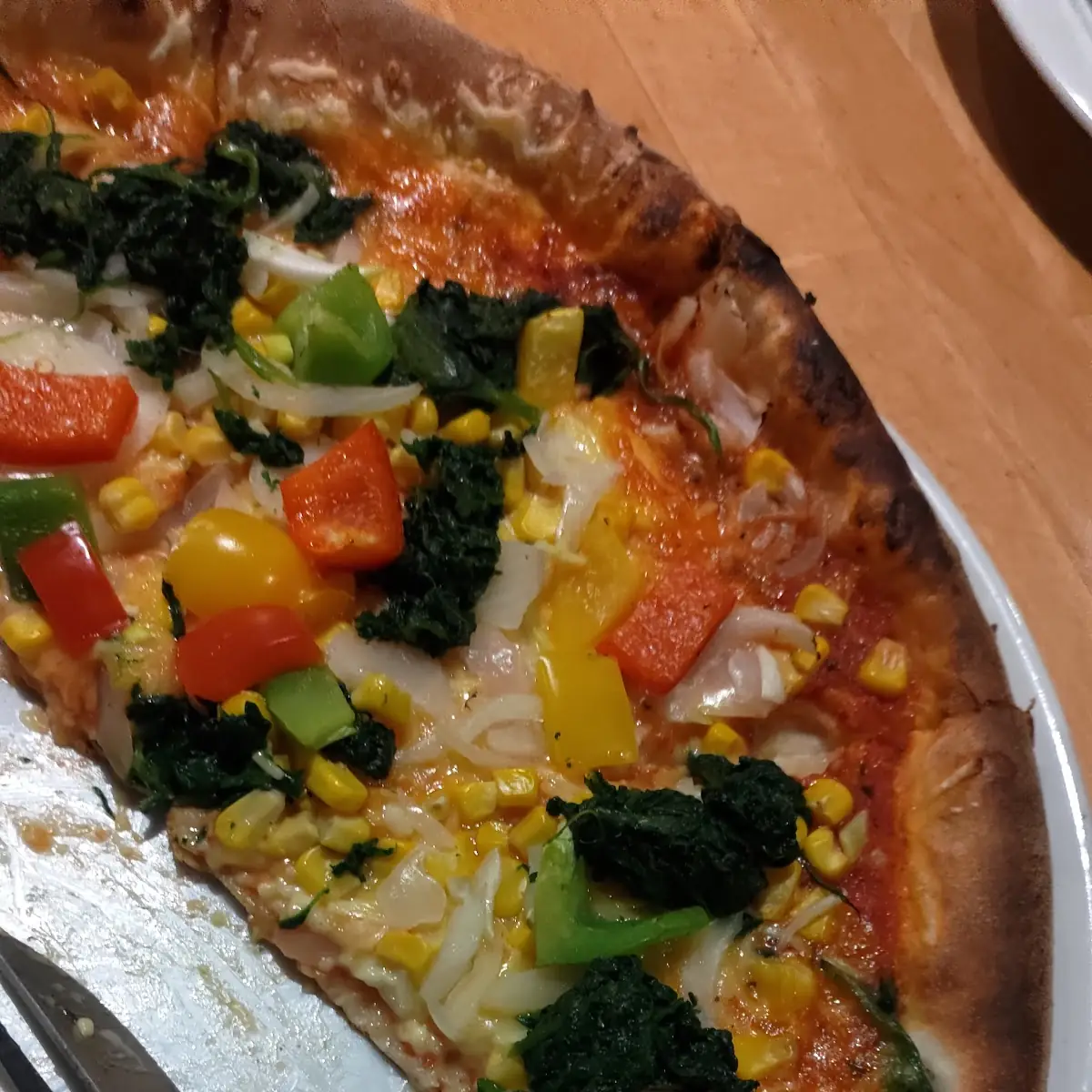 Vegane Gemüsepizza