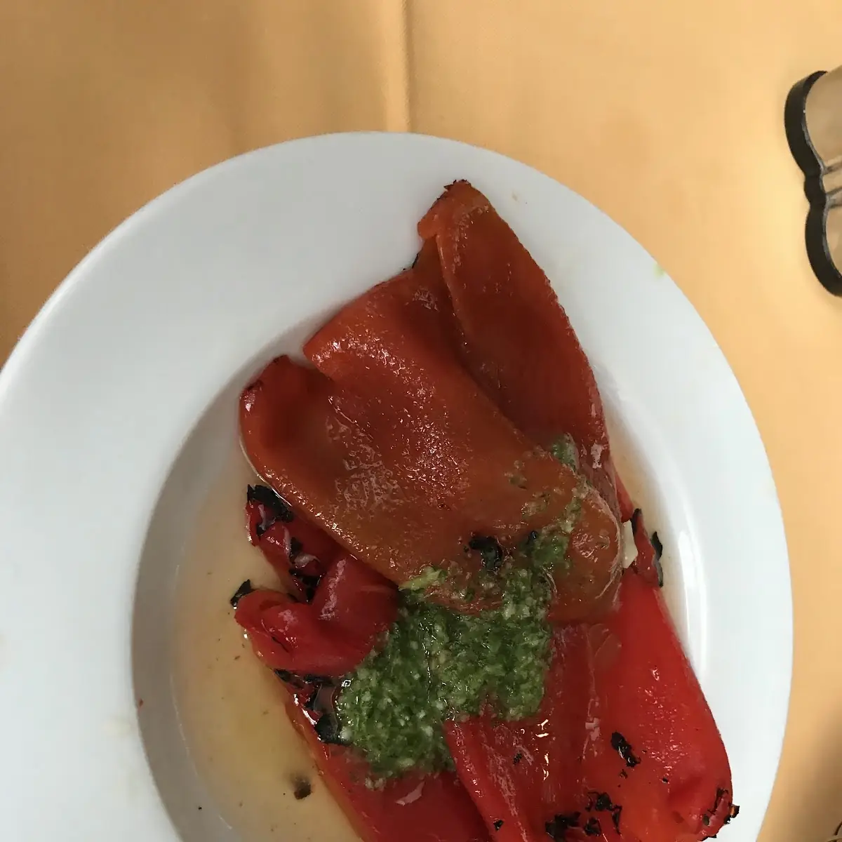 Gebratene Paprika Mit Knoblauch