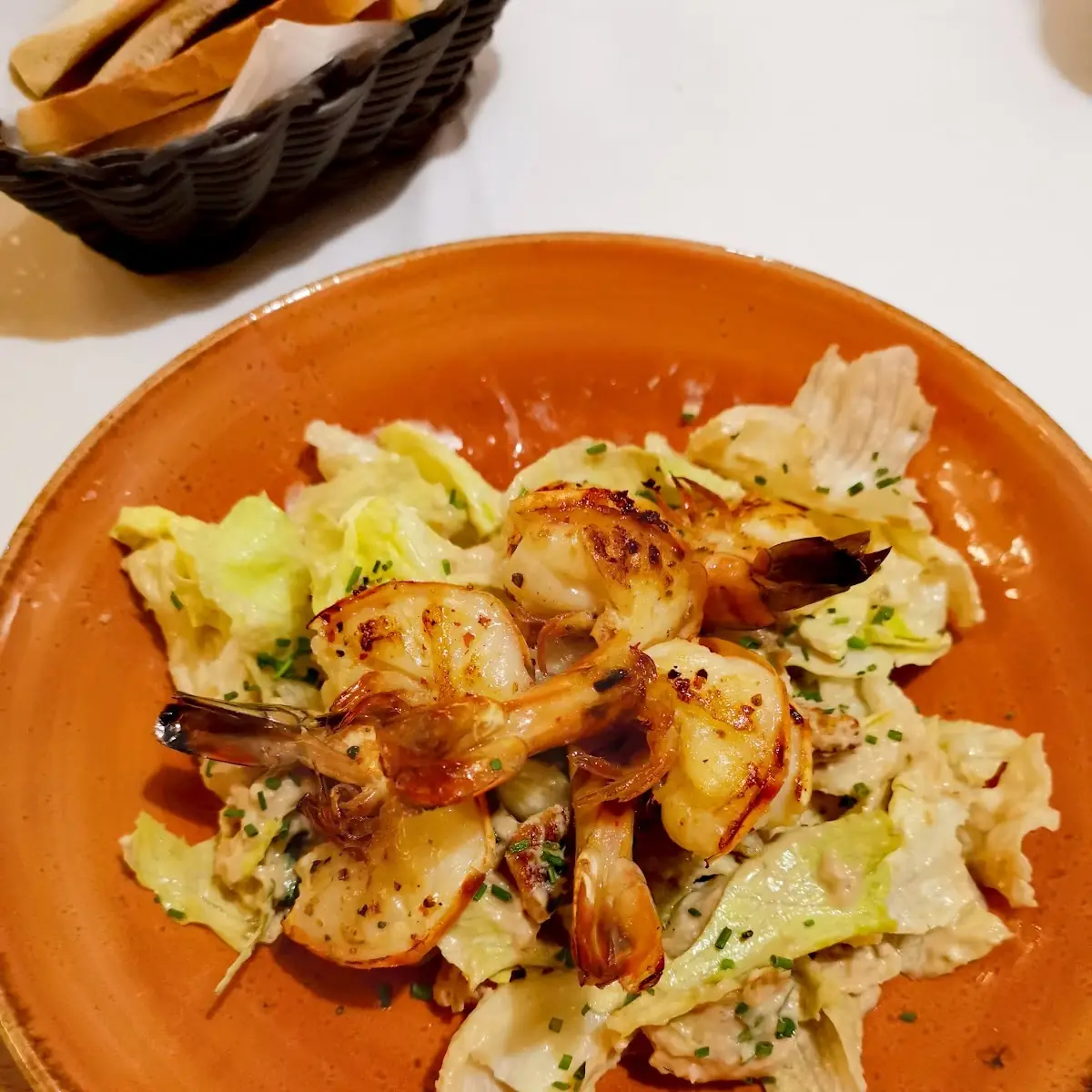 Salat Mit Garnelen
