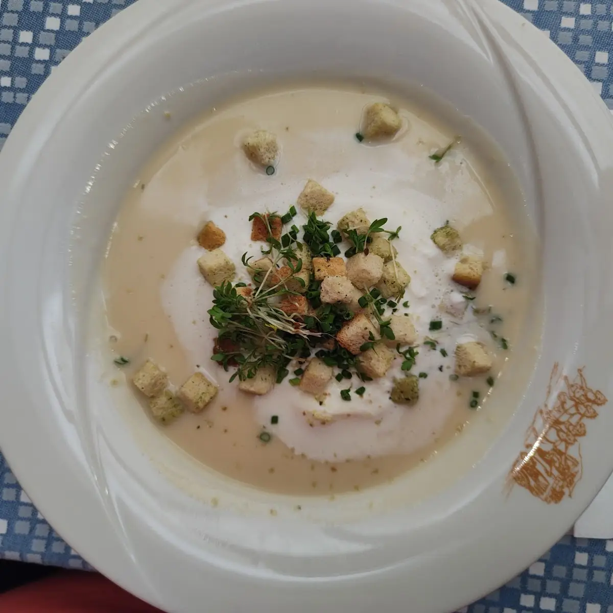 Spargelcreme Suppe