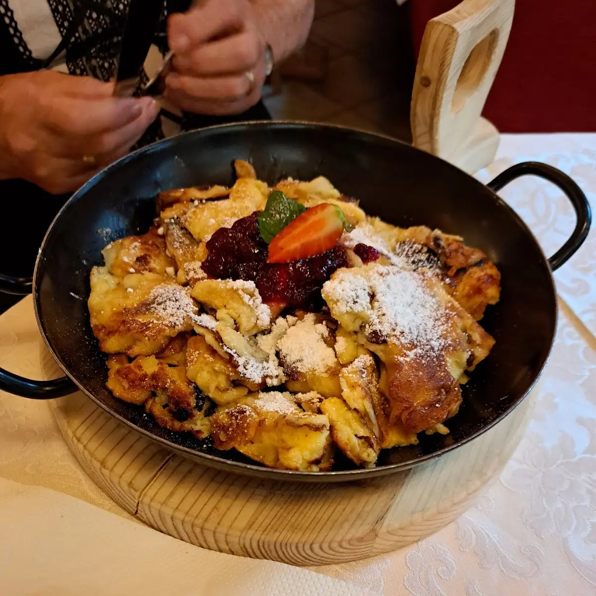Kaiserschmarrn Mit Apfelmus