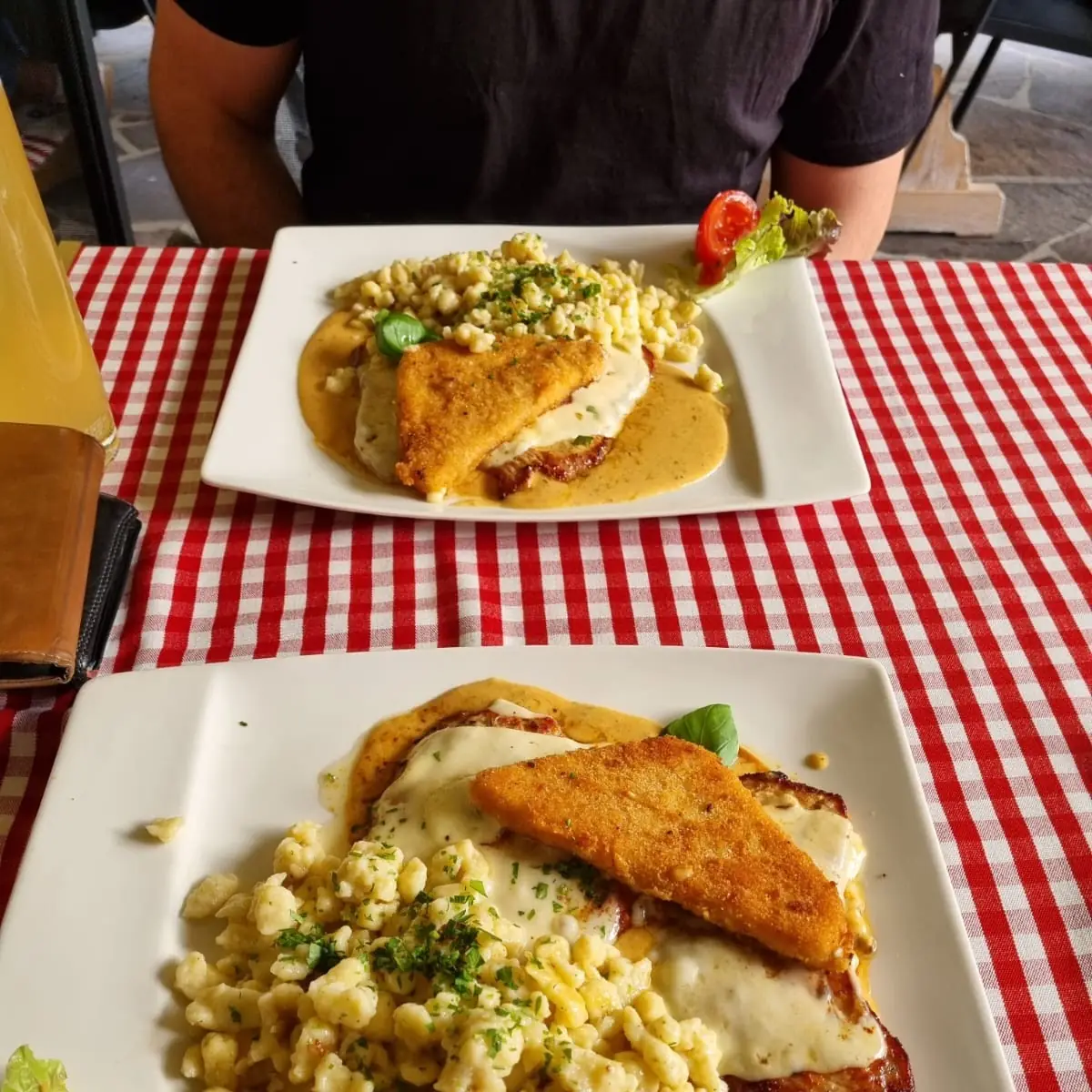 Pustertaler Käserahmschnitzel