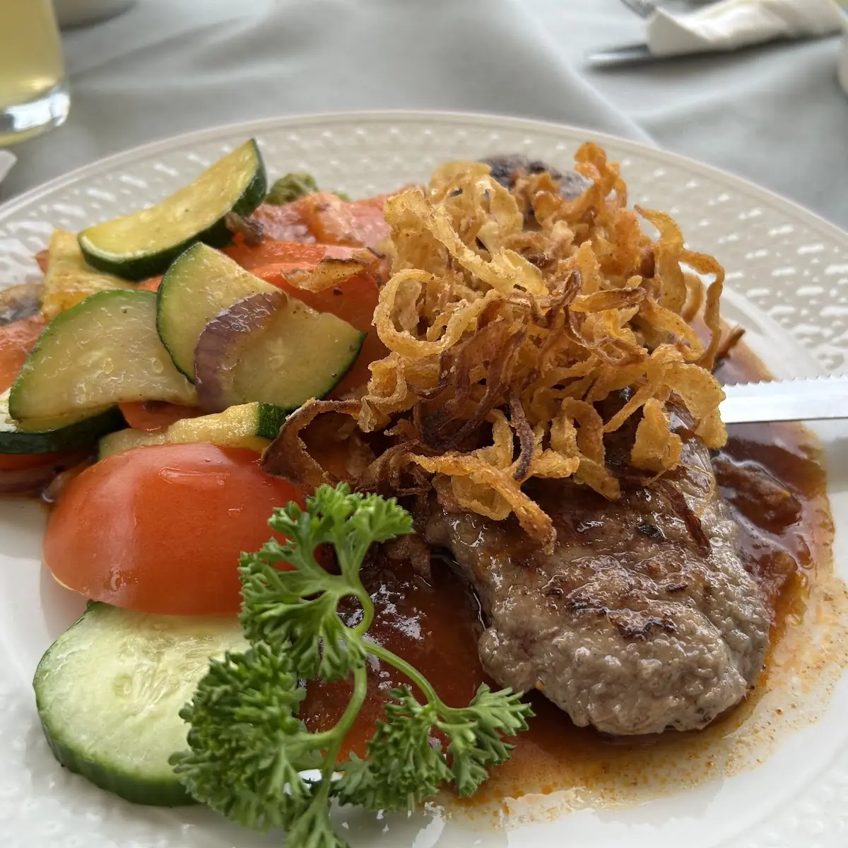Zwiebelrostbraten