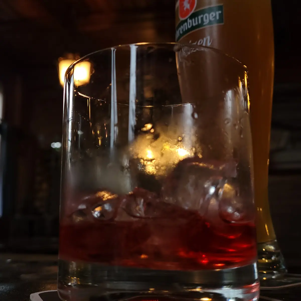 Campari on the Rocks