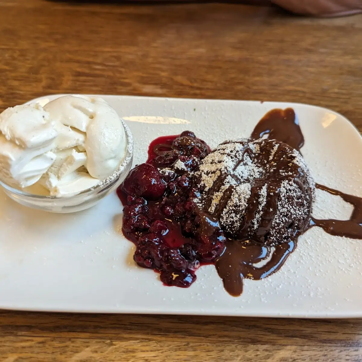 Schokokuchen Mit Flüssigem Kern
