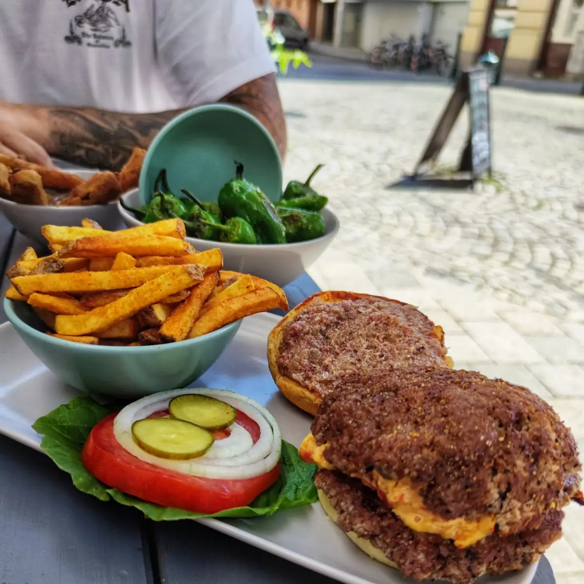 Dazwischen Burger