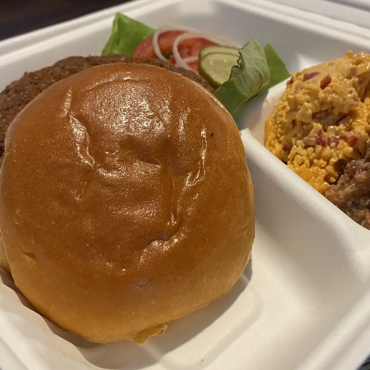 Double Burger with Cheese Paprika