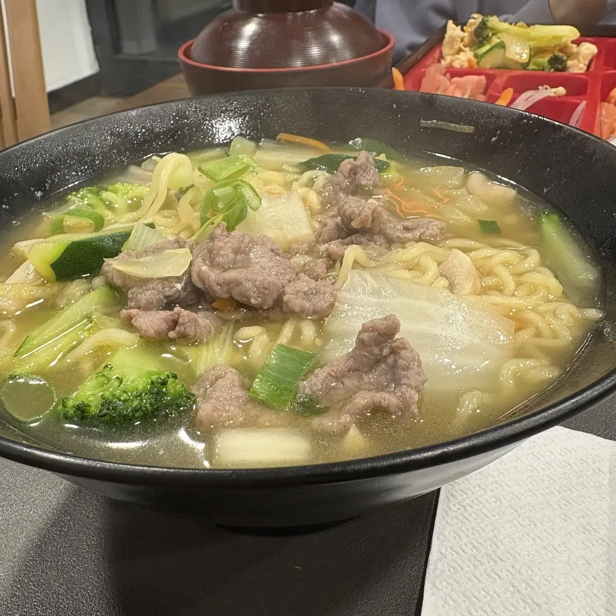 Ramen de Ternera