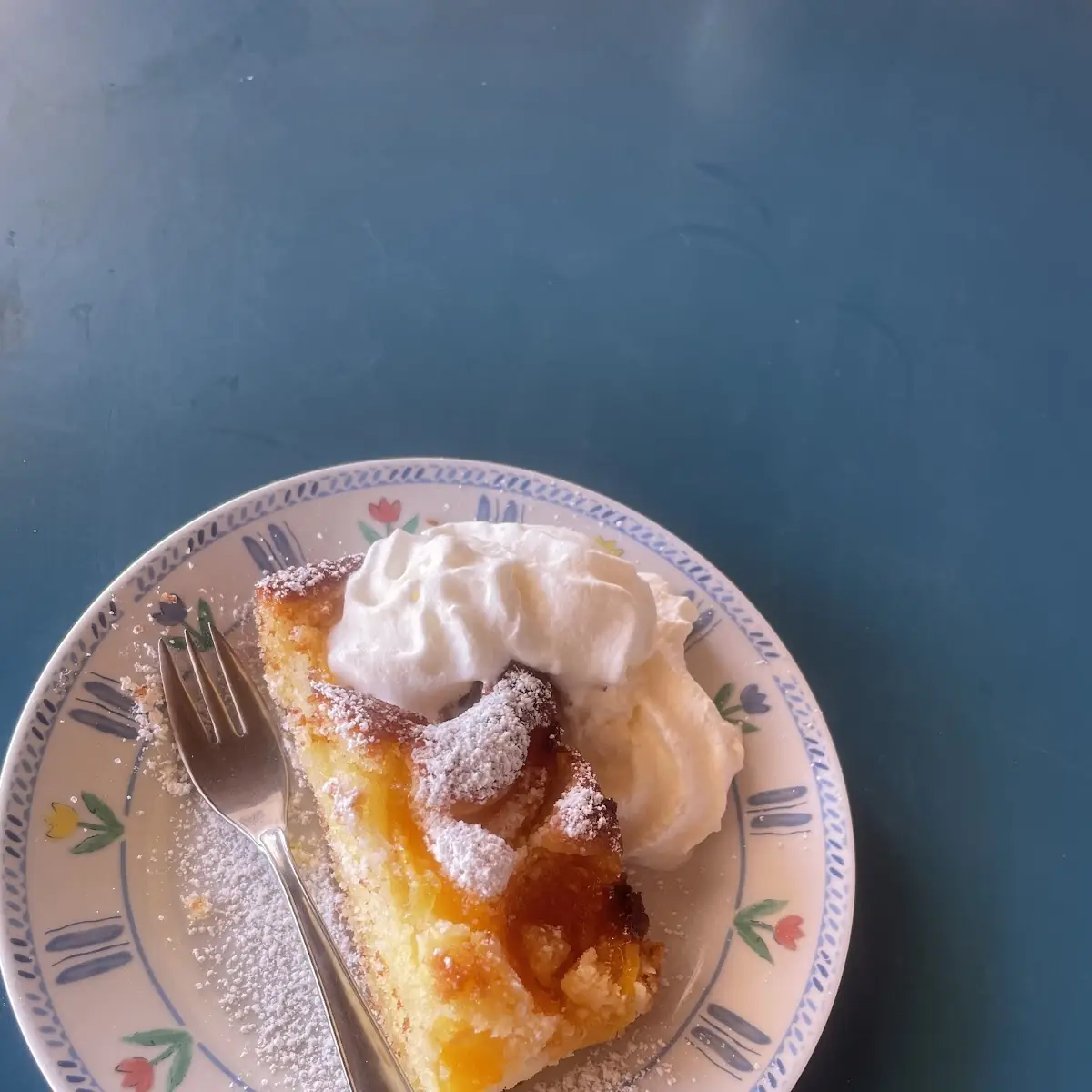 Hausgemachter Marillenkuchen