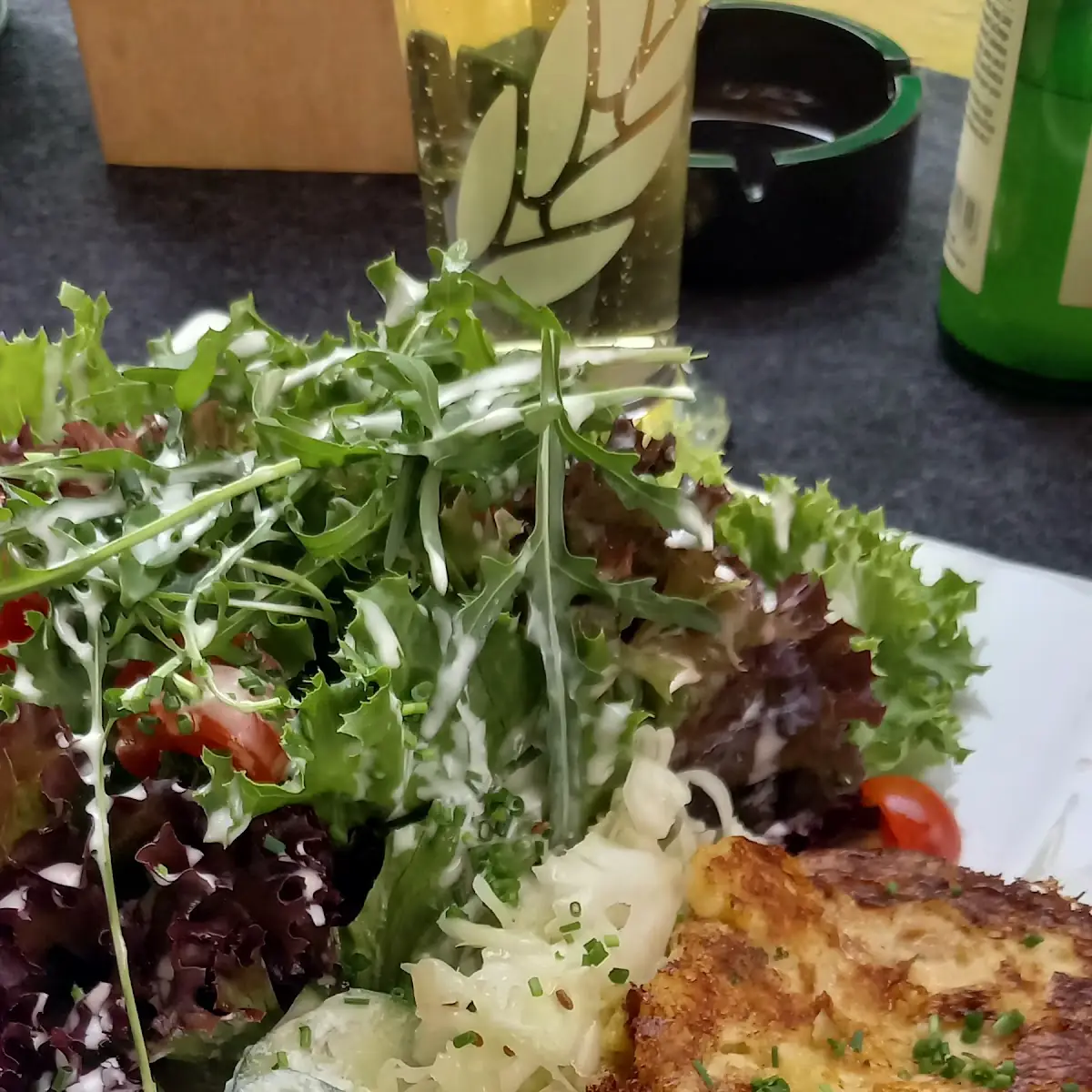 Blattsalat Mit Pressknödel