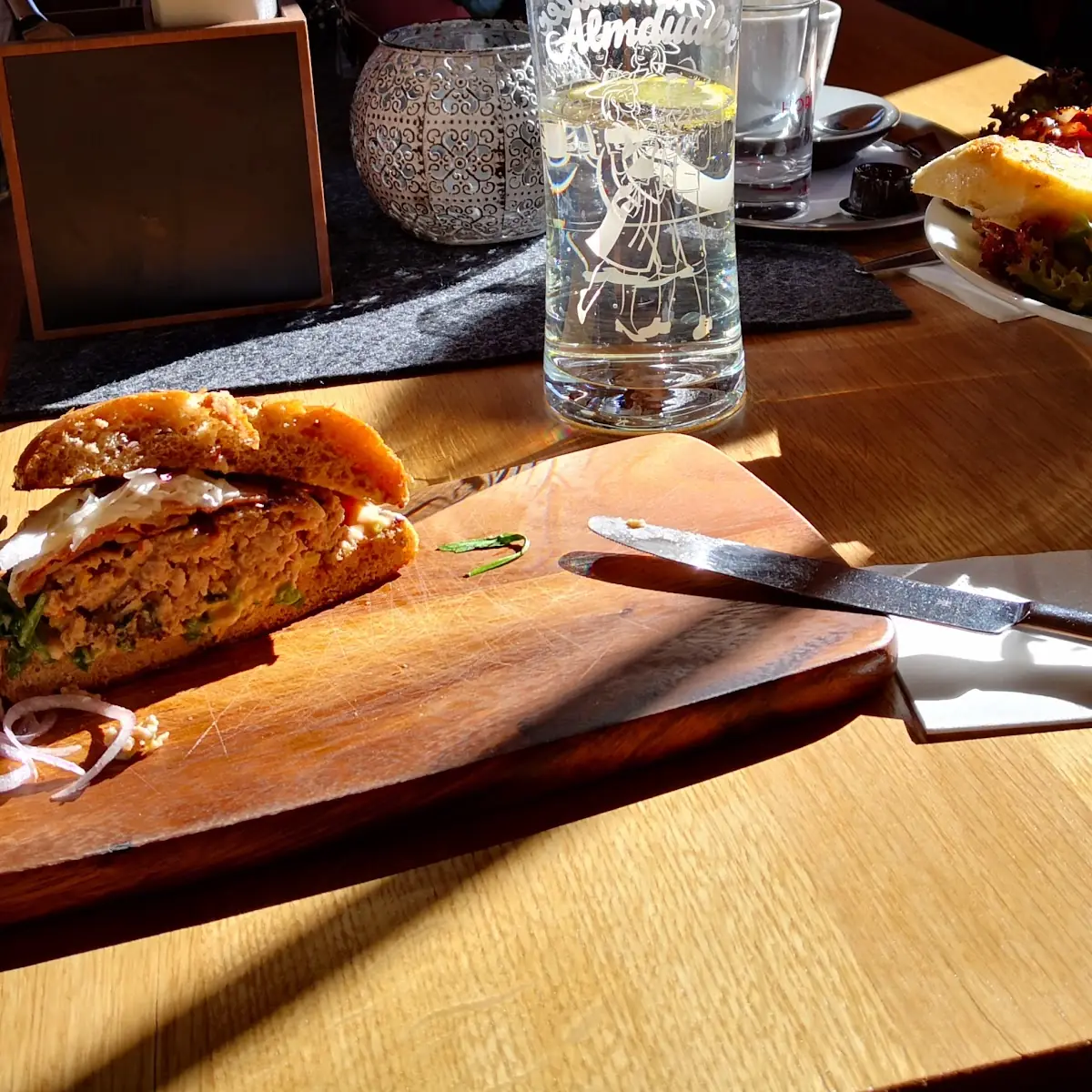 Burger Mit Graukaese