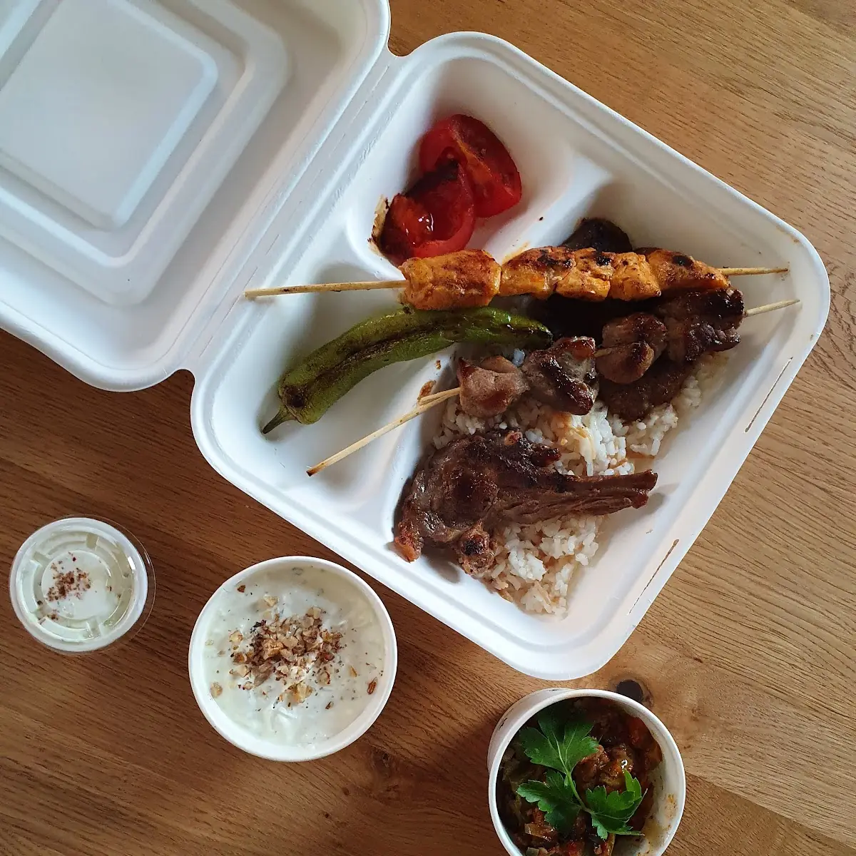 Gegrillter Melanzani Püree