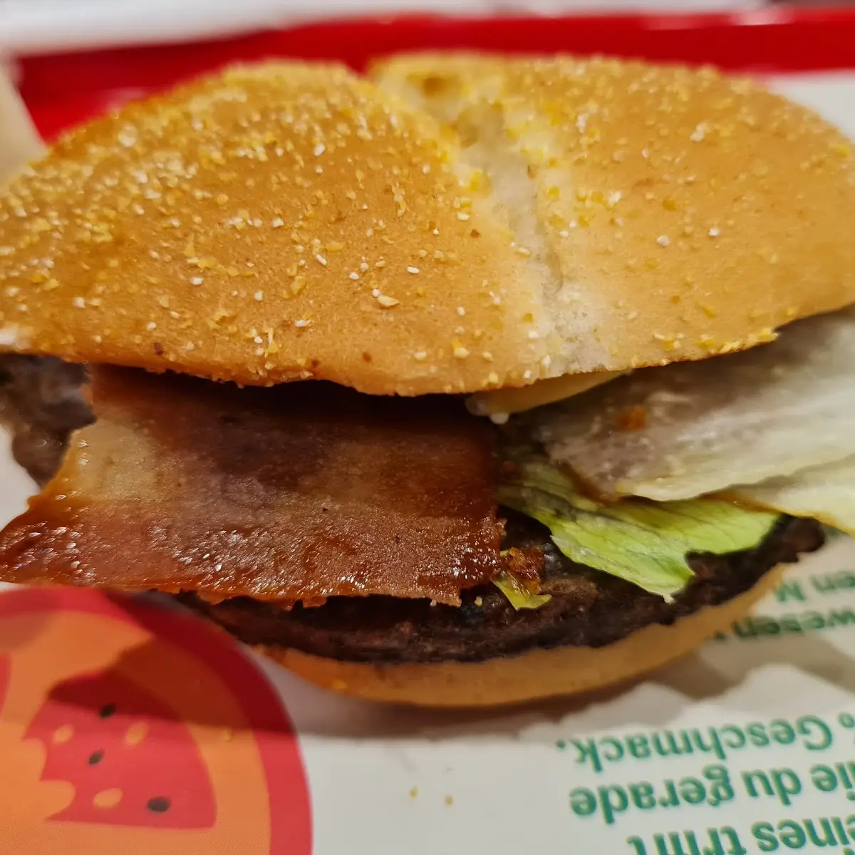 Vegan Double Steakhouse Burger