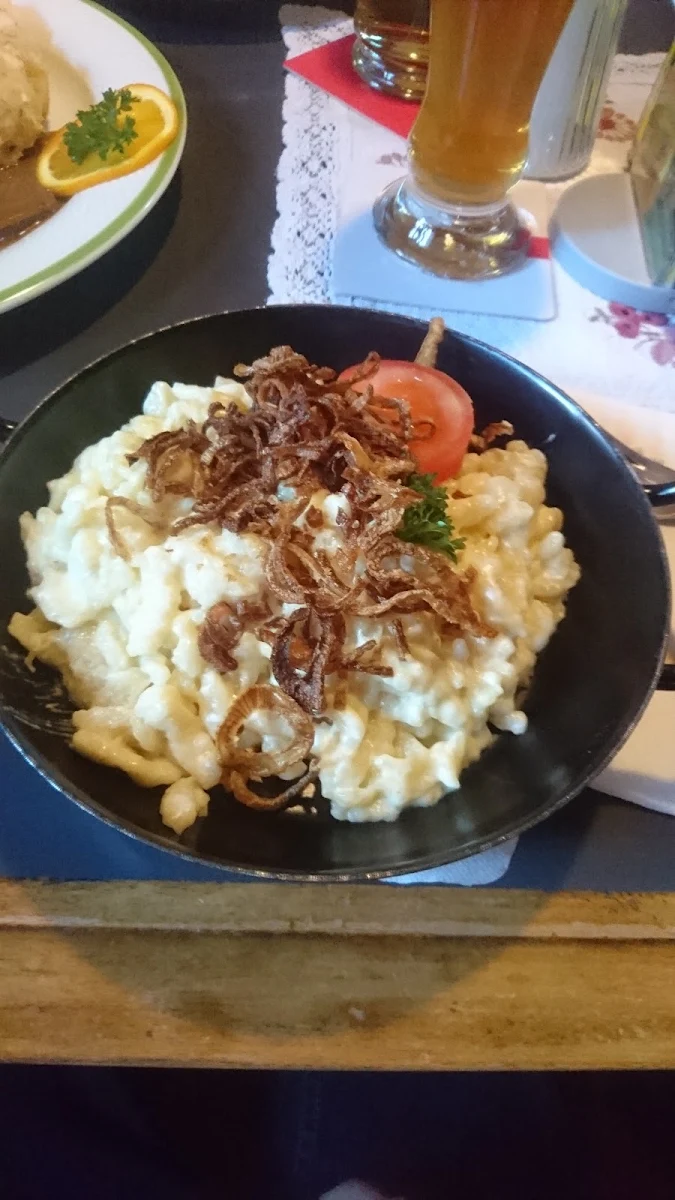 Käsespätzle Mit Röstzwiebeln