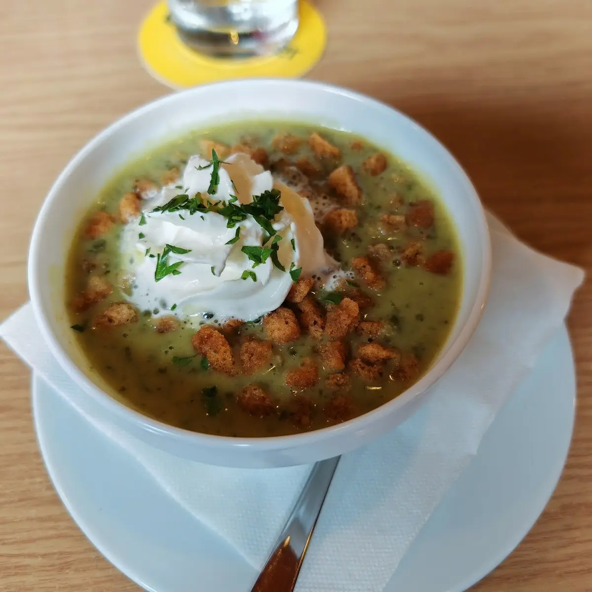 Bärlauchcremesuppe