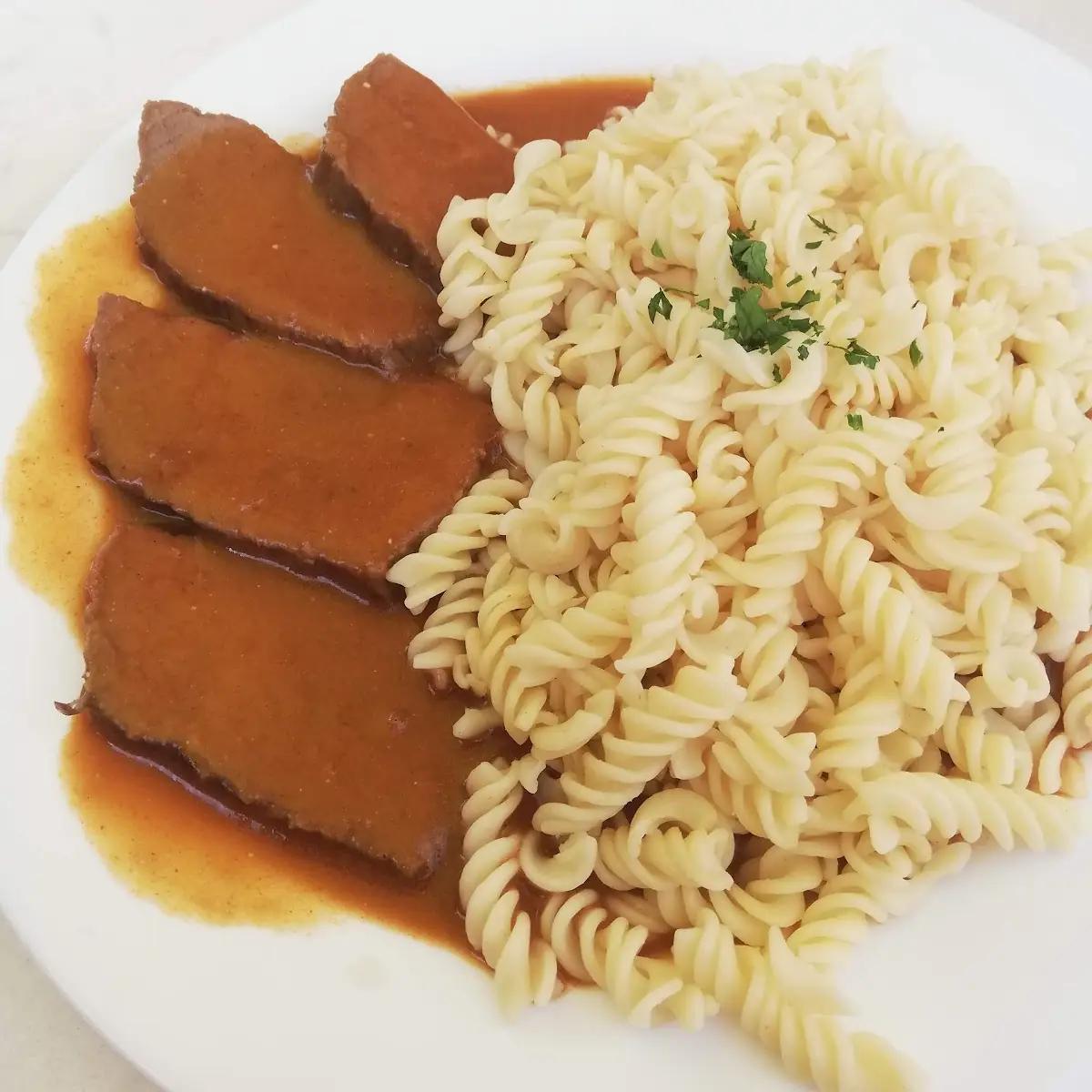 Burgunder Rindsbraten