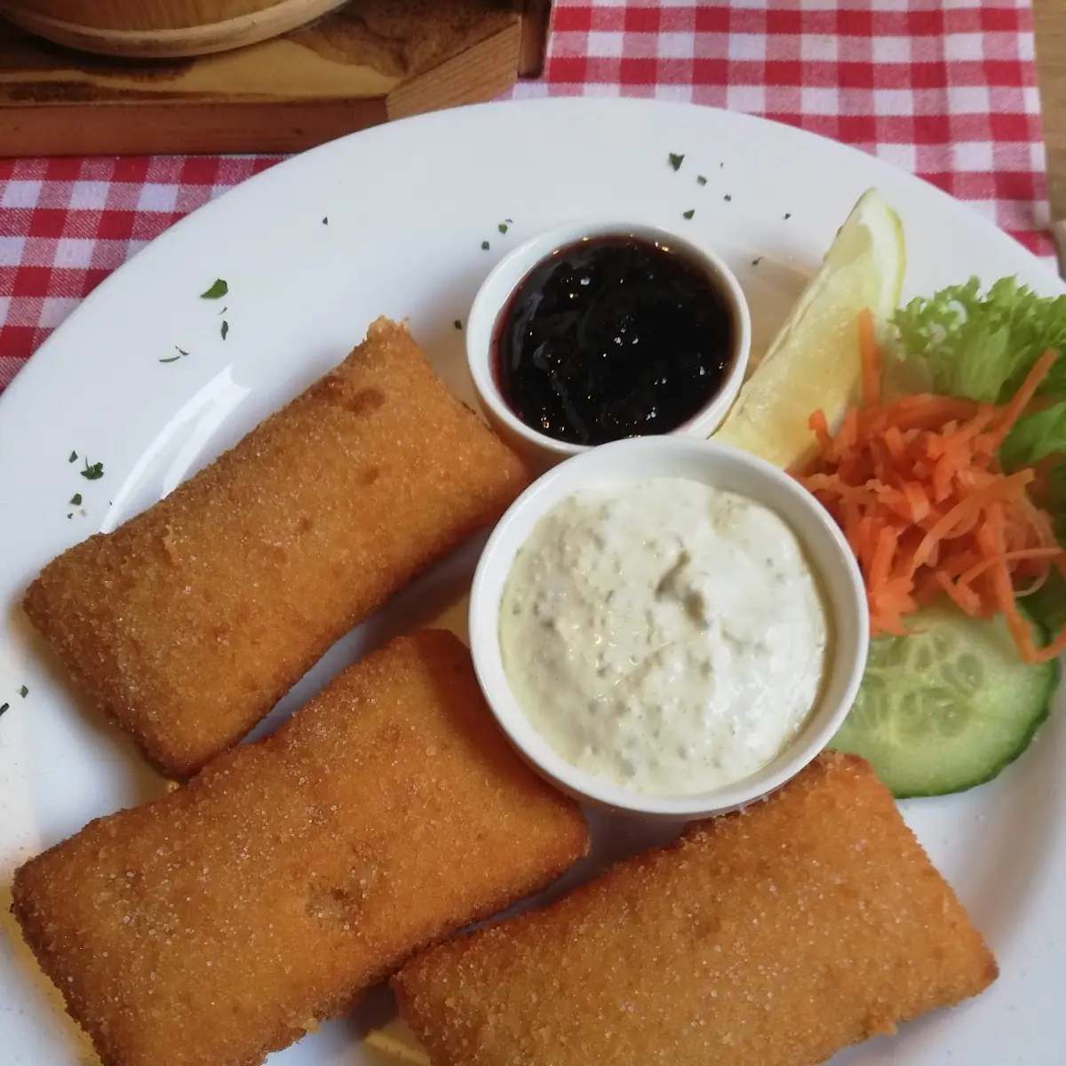 Gebackener Emmentaler