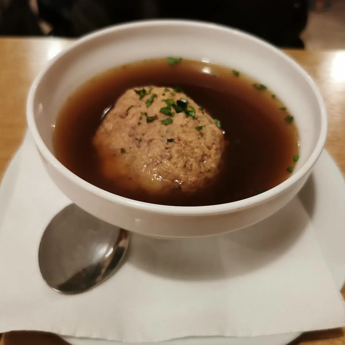 Leberknödel Suppe