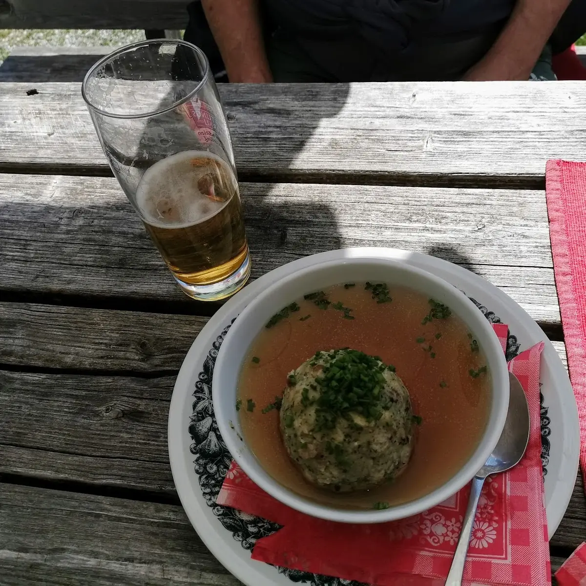 Speckknödelsuppe