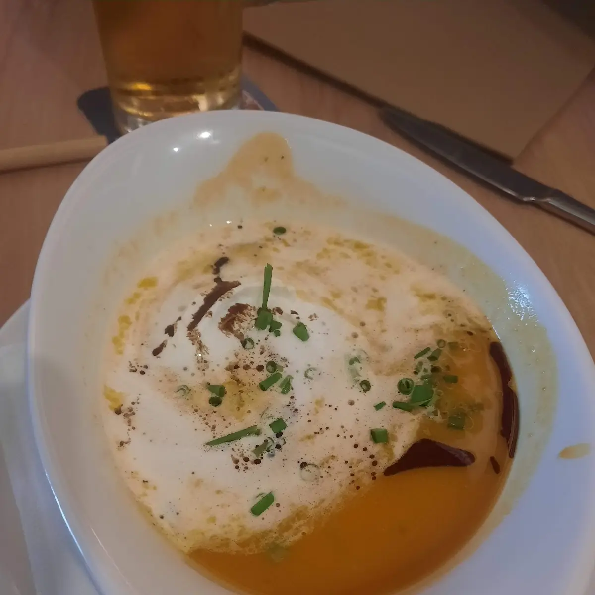 Kürbissuppe