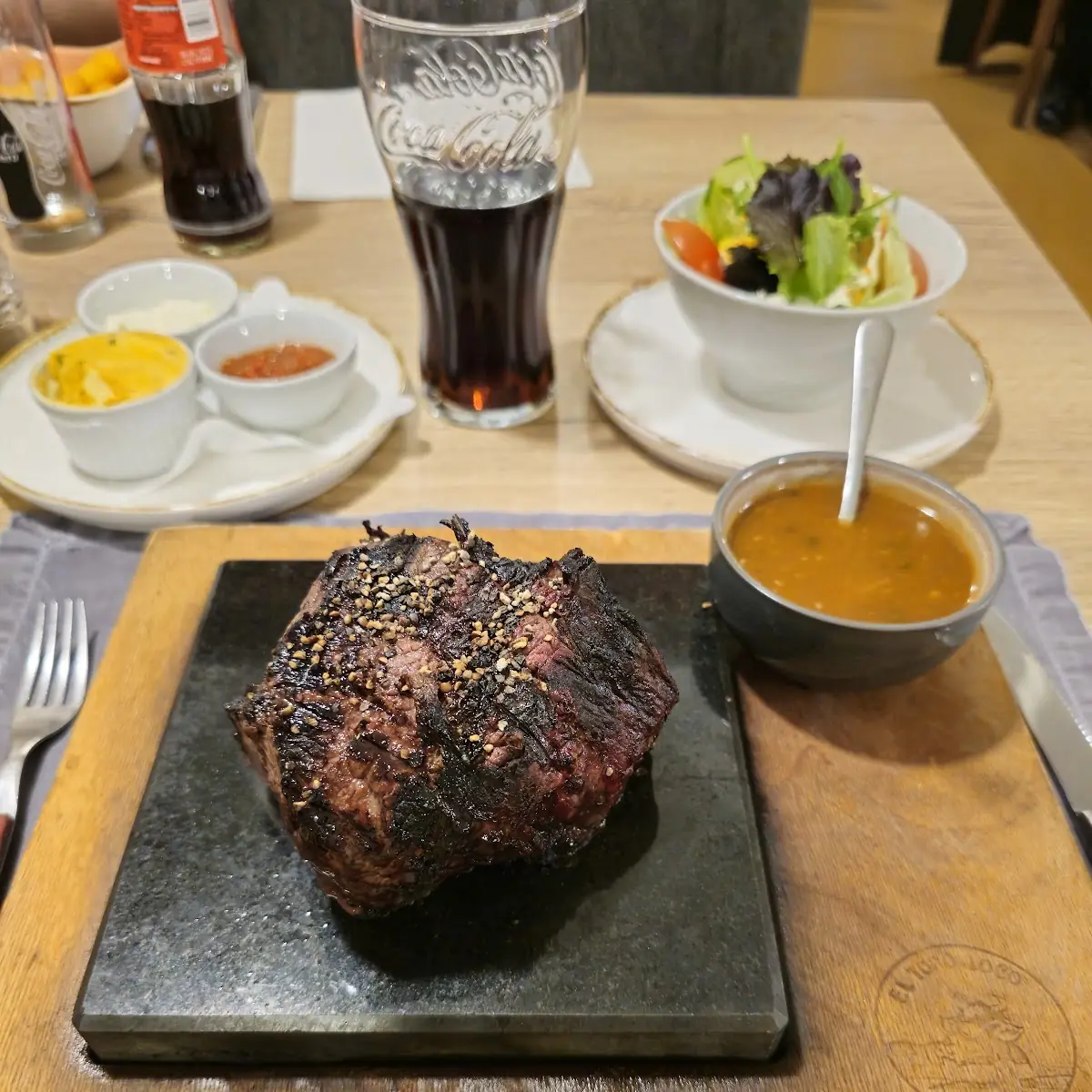 Filetsteak 500g Auf Heißem Stein