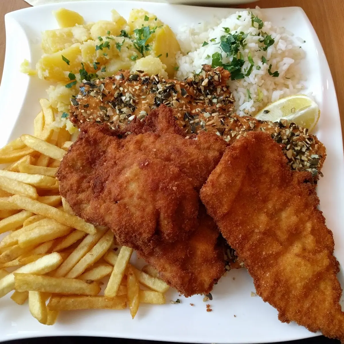 Schnitzelteller