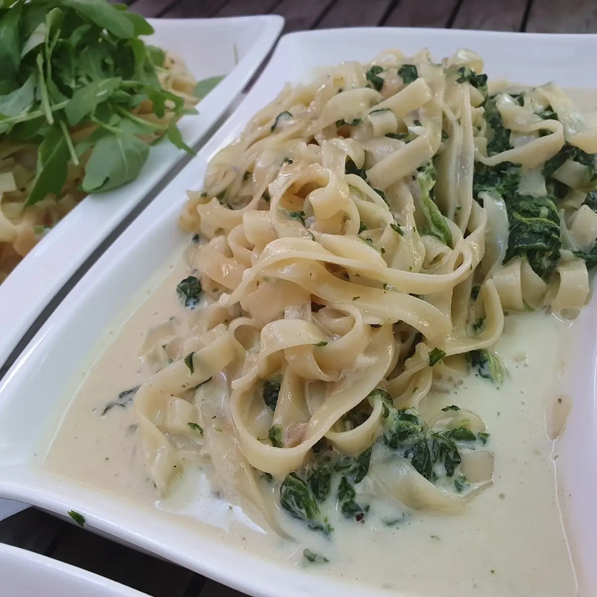 Tagliatelle Spinat Gorgonzola