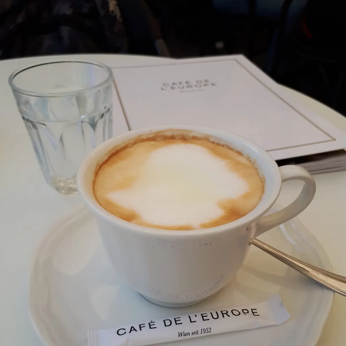 Espresso Doppio Con Panna