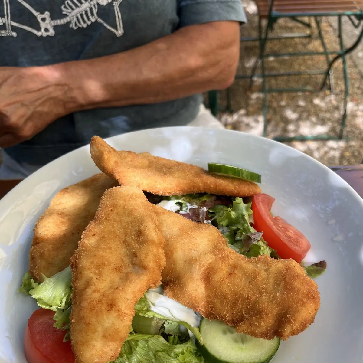 Backhendlsalat