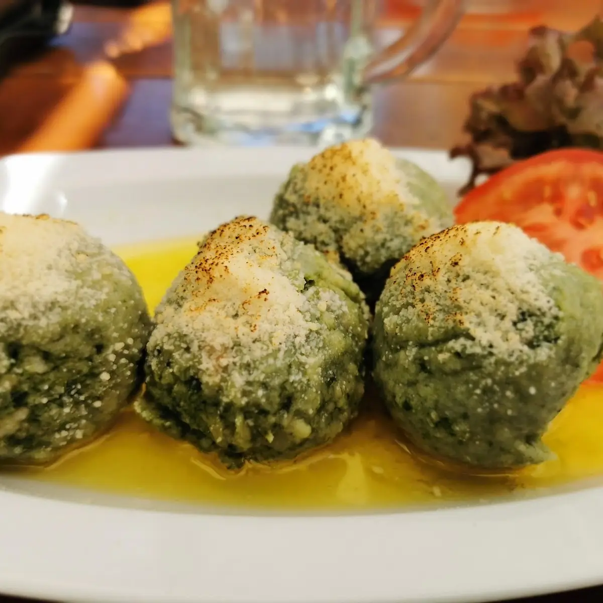 Spinatknödel