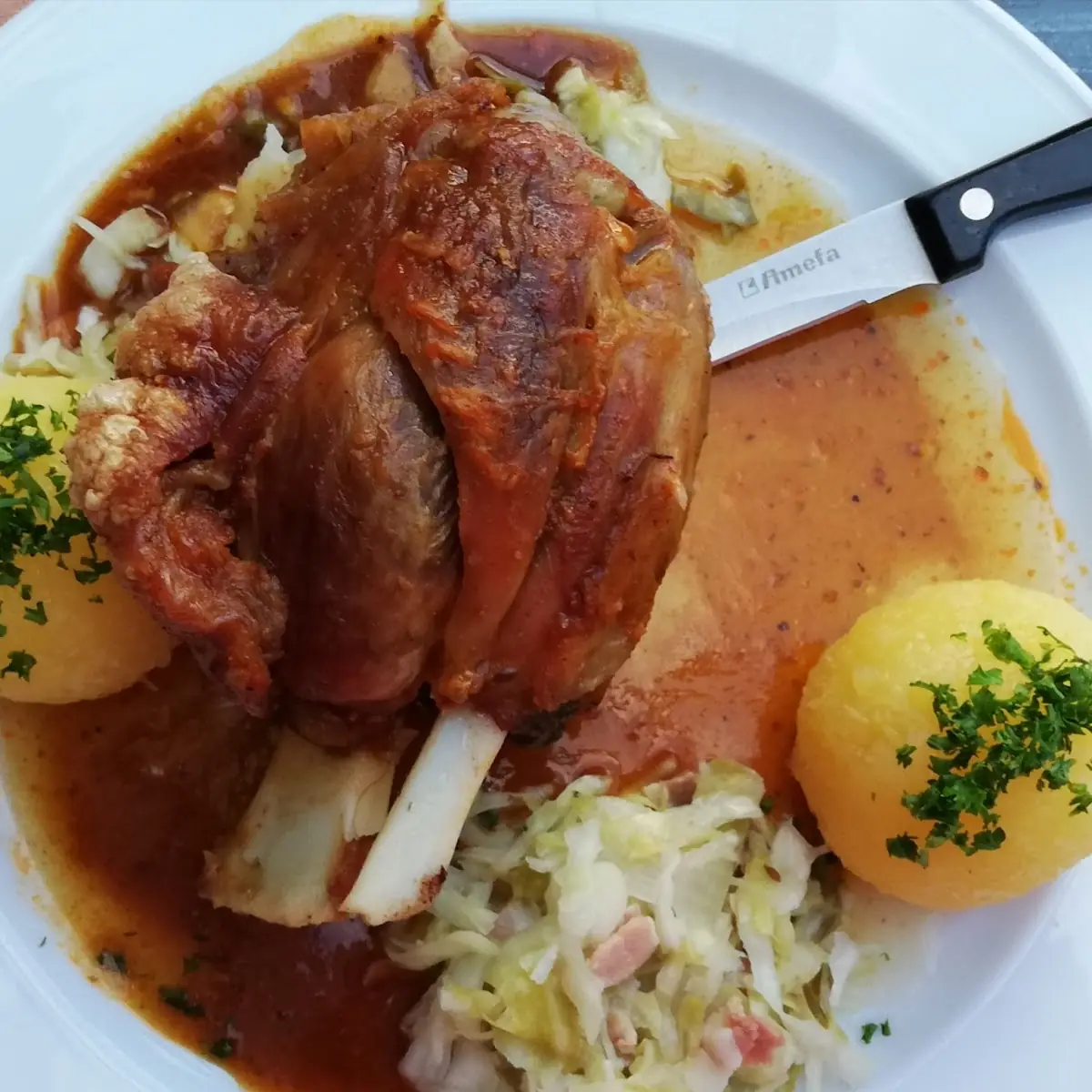 Schweinshaxe