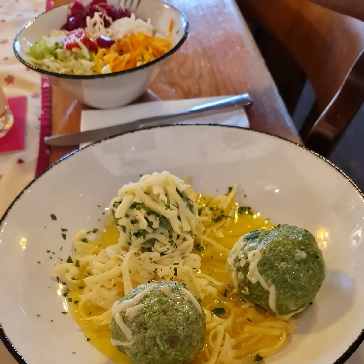 Spinatknödel