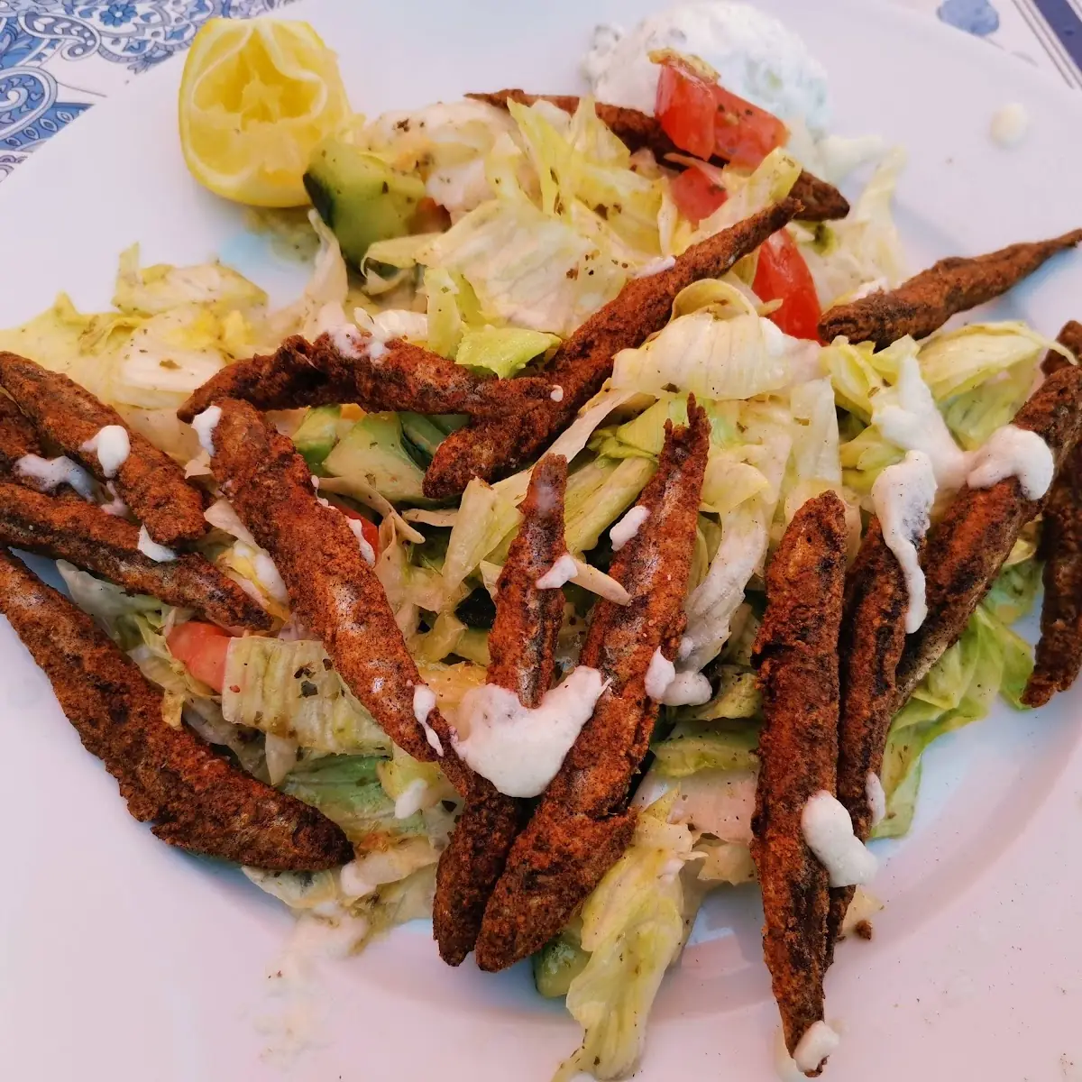 Salat Mit Sardinen