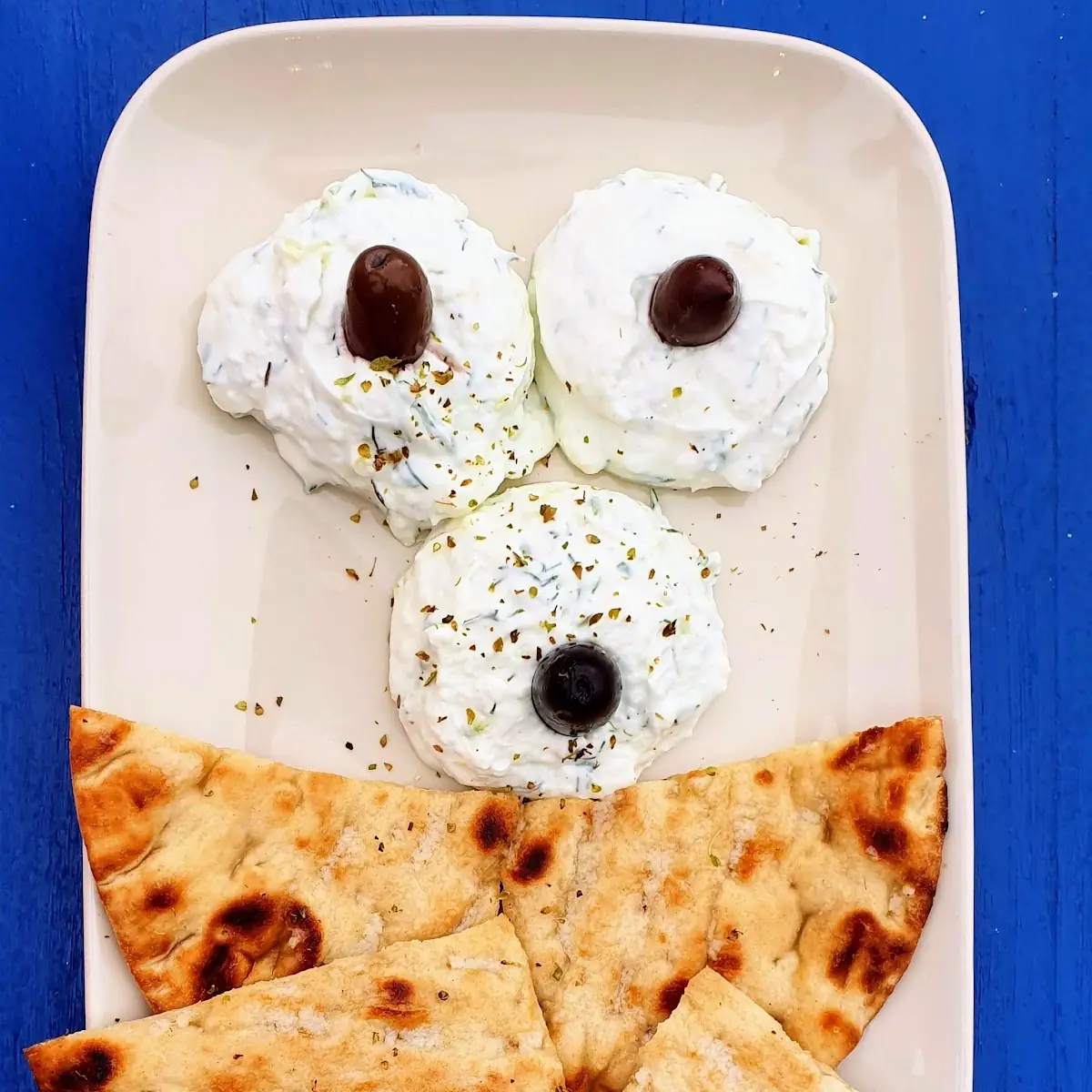 Tzatziki Mit Pita Brot