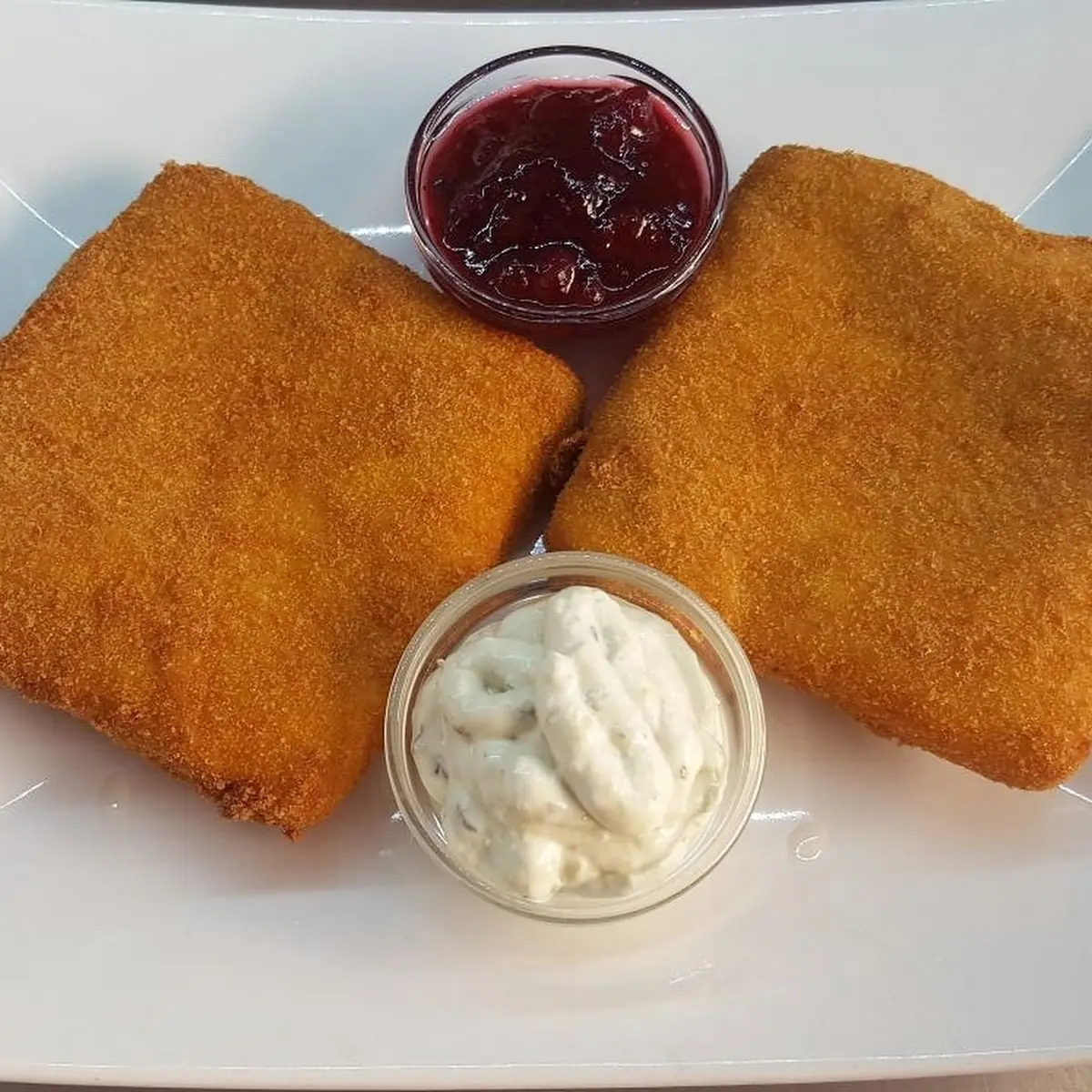 Gebackener Emmentaler