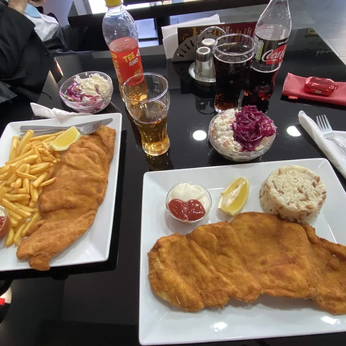 Riesen Hühnerschnitzel