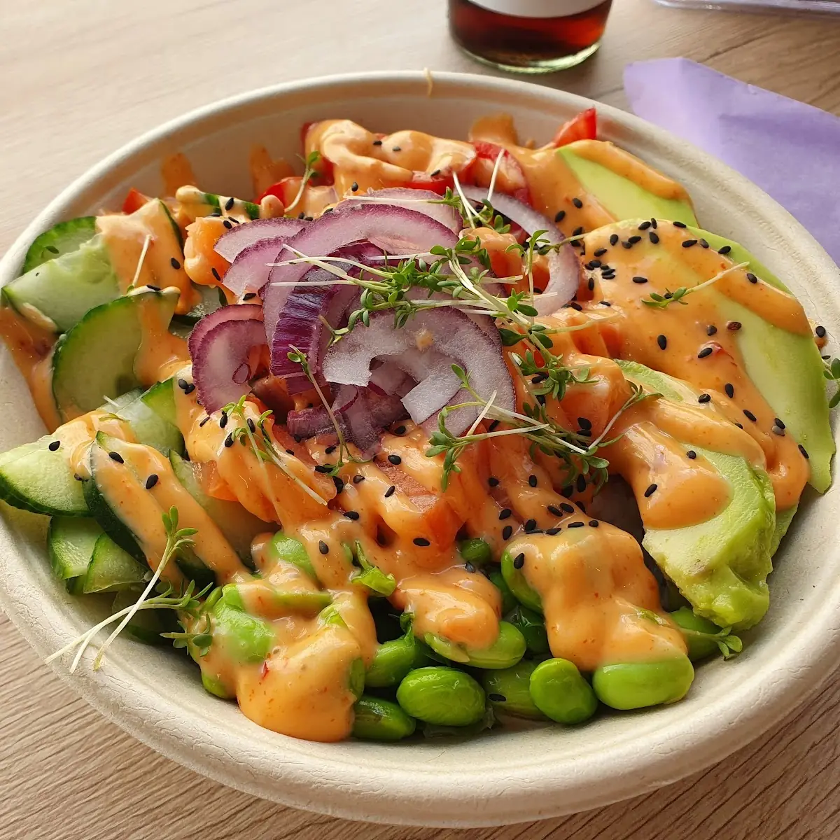 Salmon Avocado Bowl