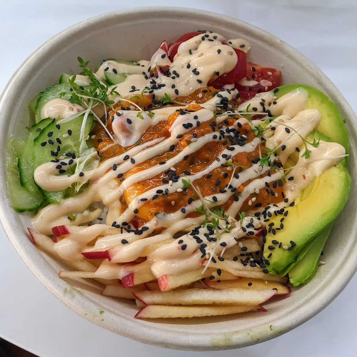 Shrimp and Avocado Bowl