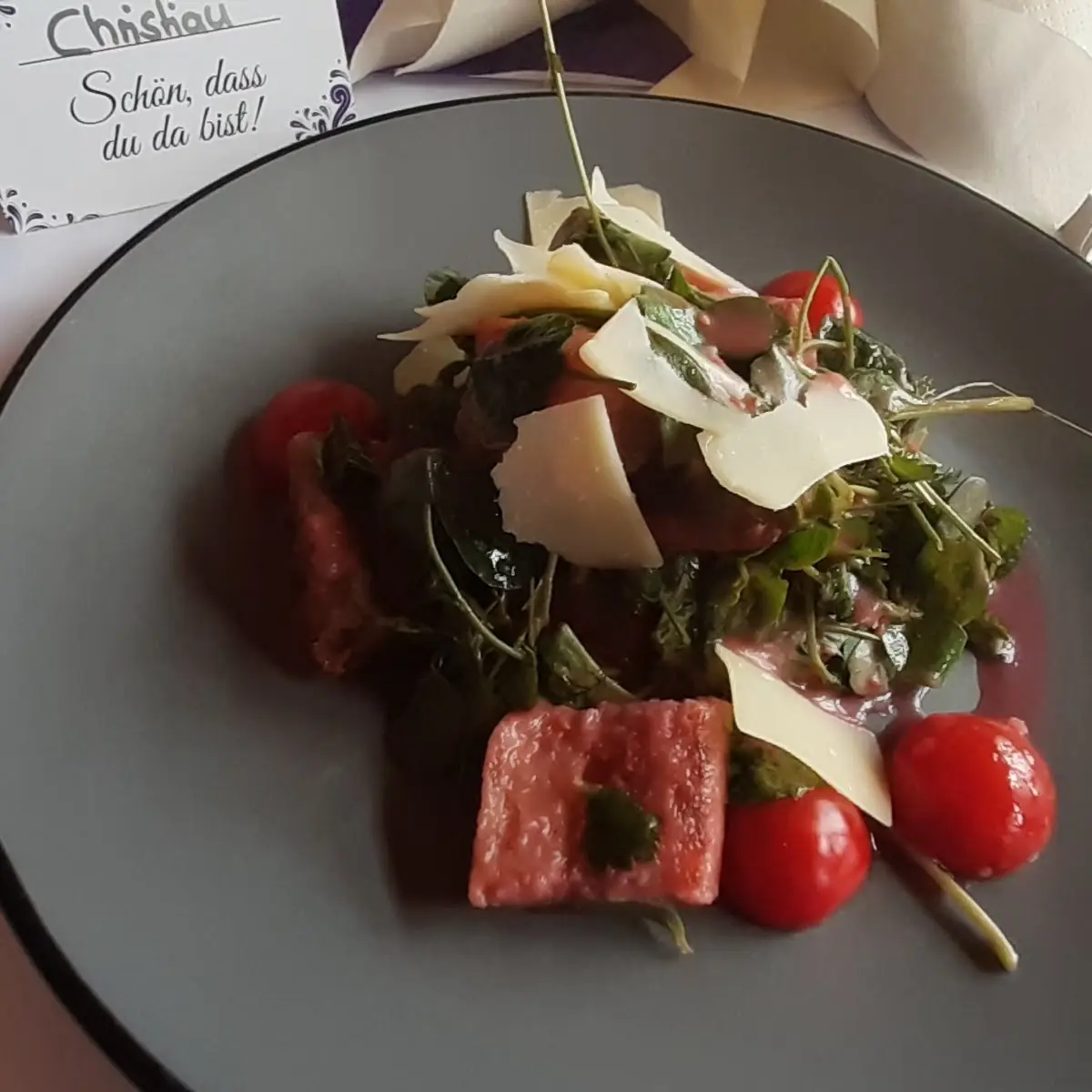 Wildkräutersalat Mit Brot
