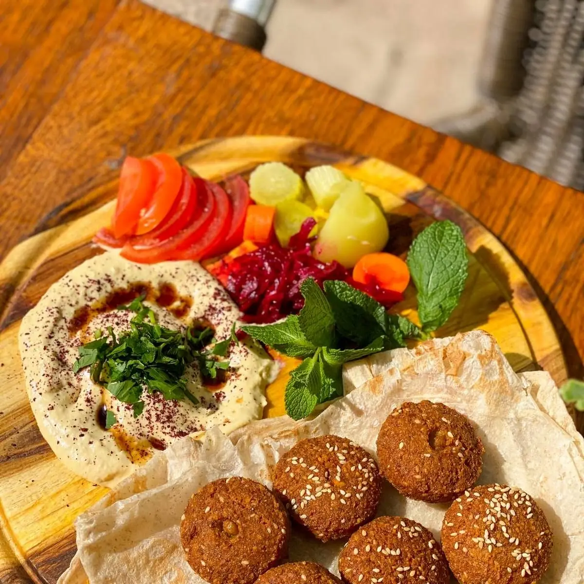 Falafel Teller Vegetarisch