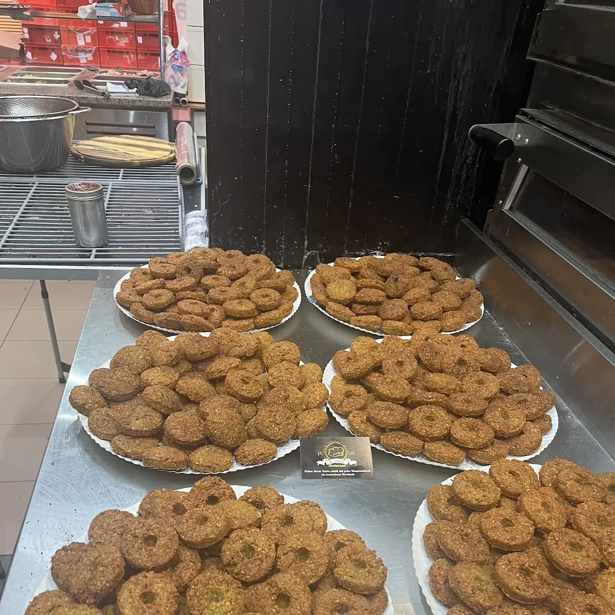 Gebratenes Kibbeh Ein Stück