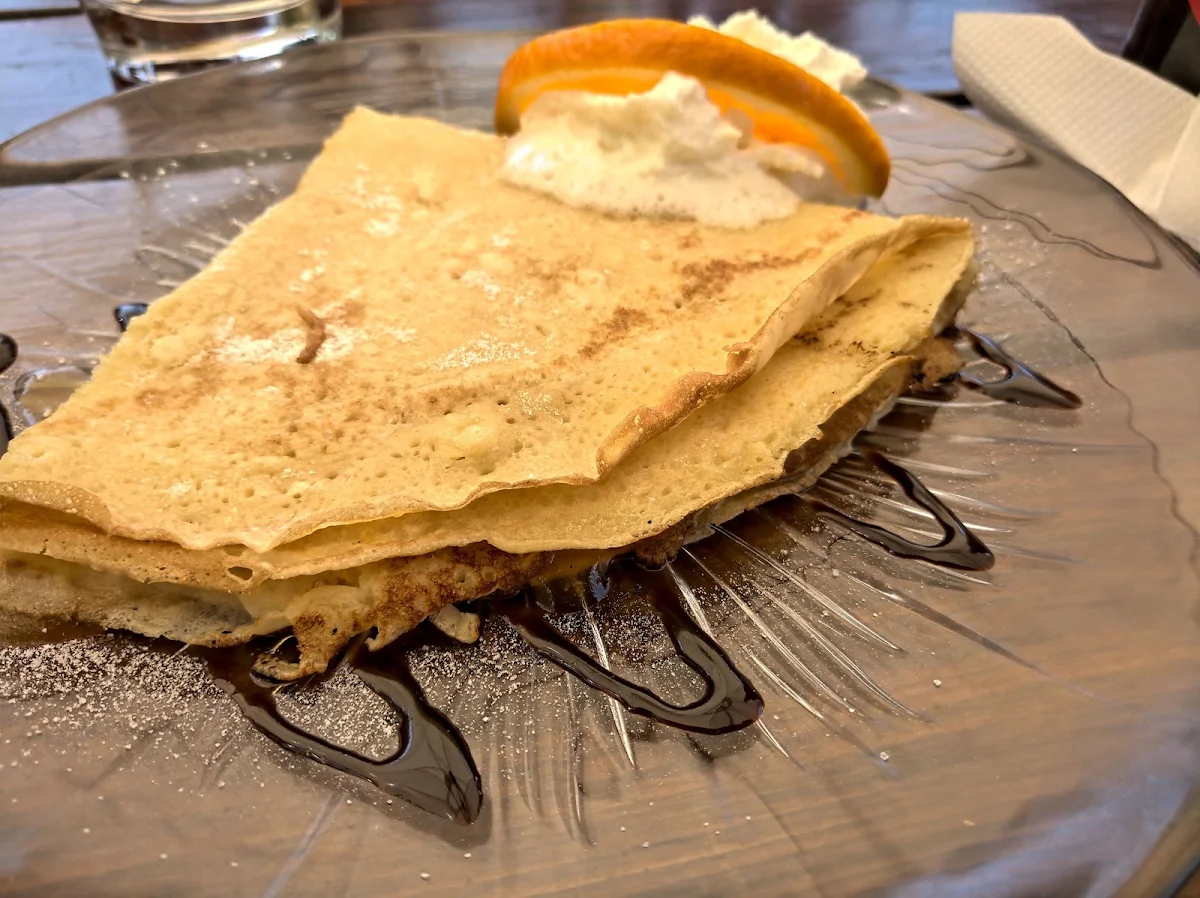 Palatschinken With Apricot Jam