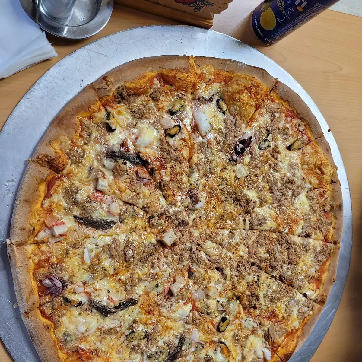 Pizza Frutti Di Mare 3 Personen