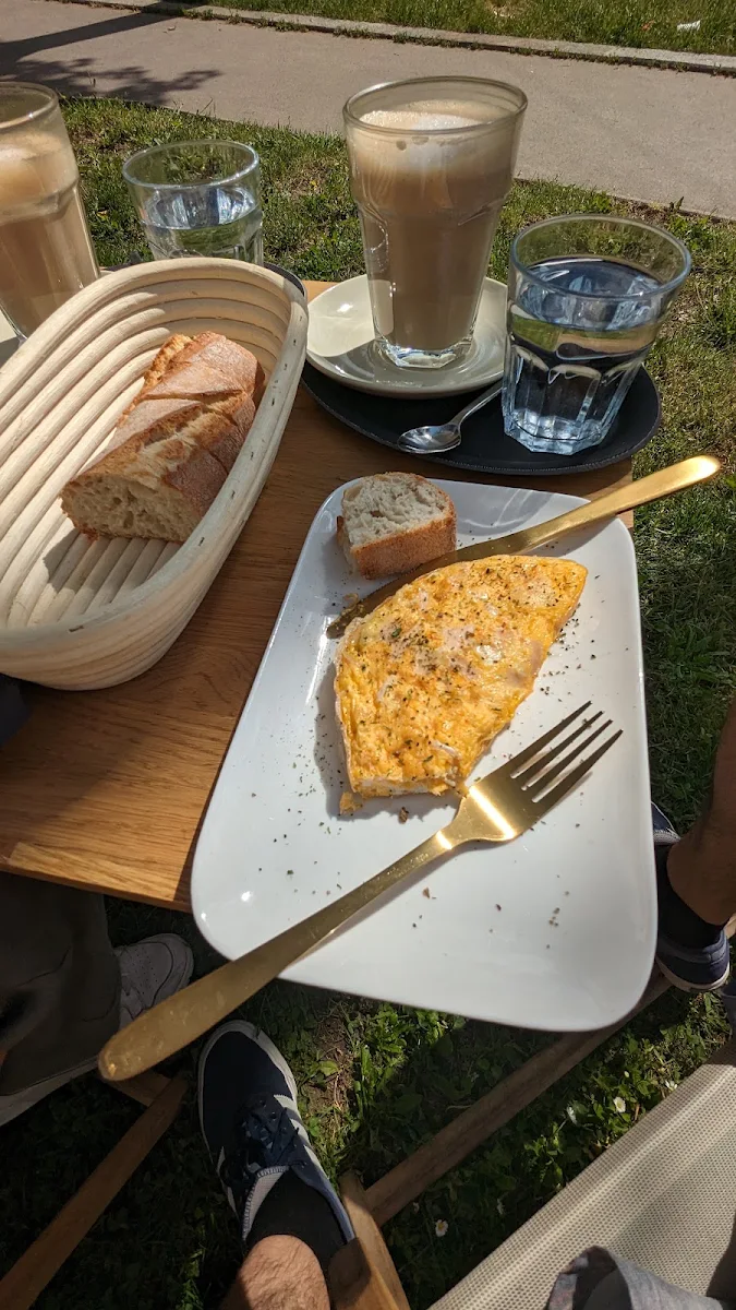 Omelette Mit Schinken Und Käse