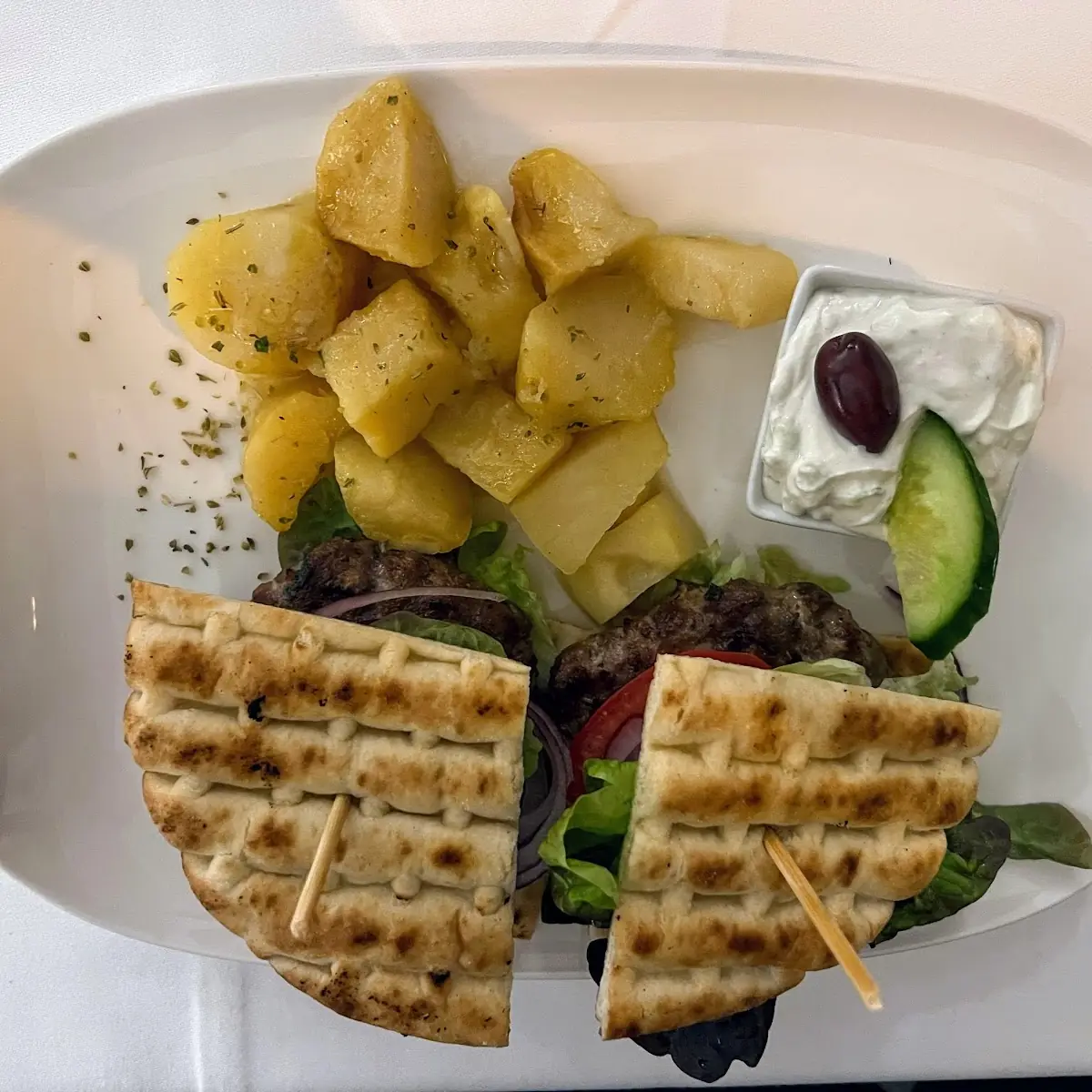 Griechischer Burger