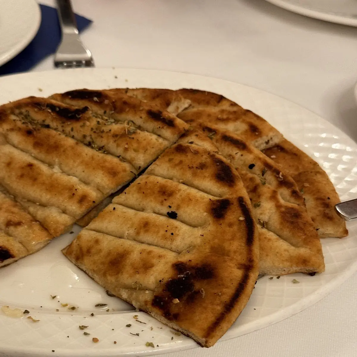Knoblauch Pita Brot