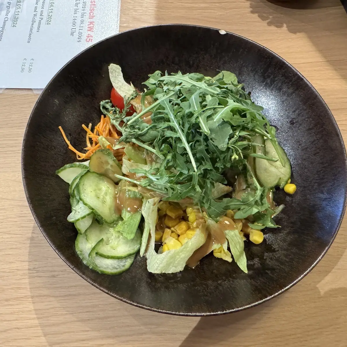 Gemischter Salat Zum Mittagsmenü