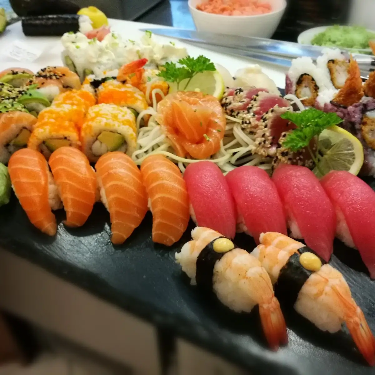 Avocado Lachs Sushi