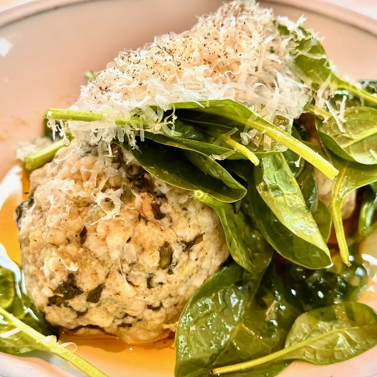 Spinatknödel